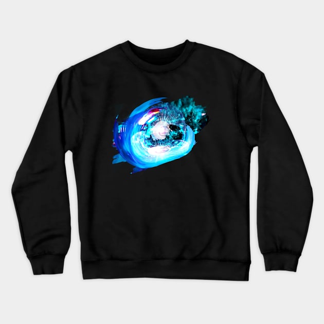 Cyber Eye Crewneck Sweatshirt by pibstudio. 